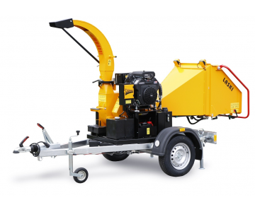 Щепорез бензиновый на шасси с тормозной системой  LS 100/27 CB